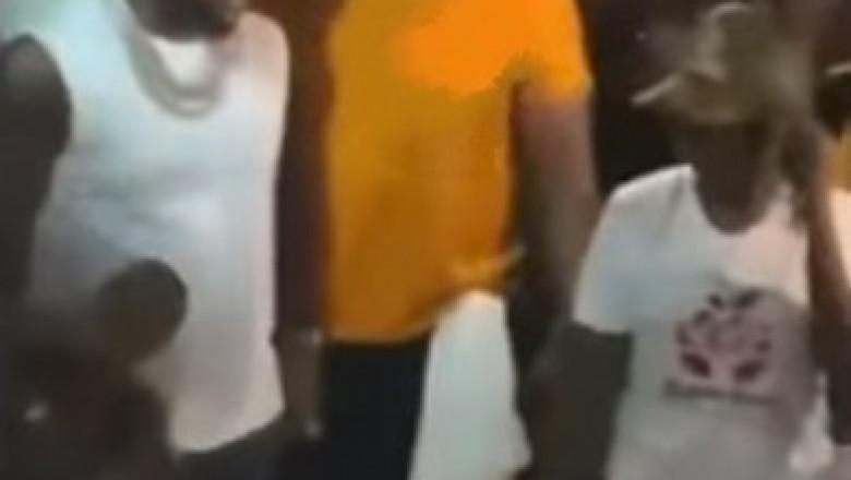 Davido reacts as Nigerian man proposes to girlfriend in front of him (Video)