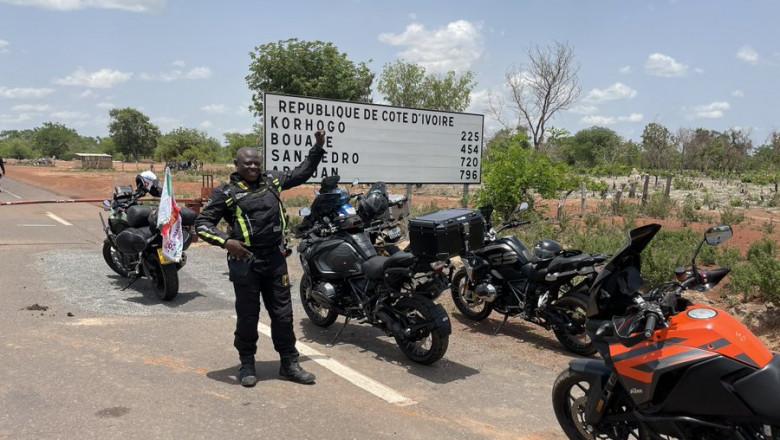London to Lagos Ride: Kunle Adeyanju denied entry into Cote D’lvoire