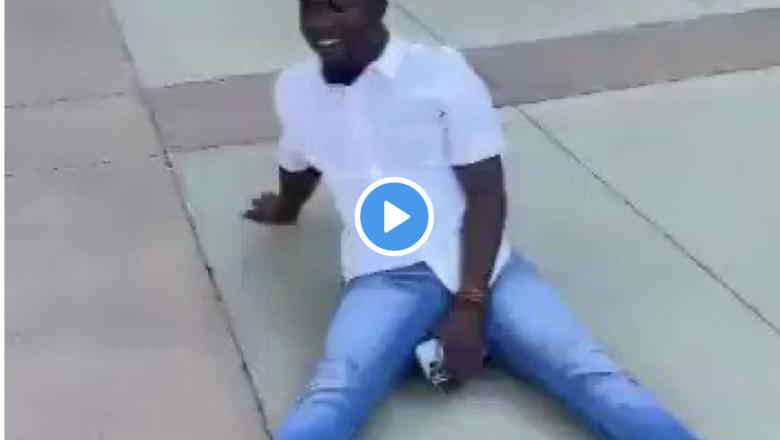 Nigerian man jubilates as he relocates to Canada