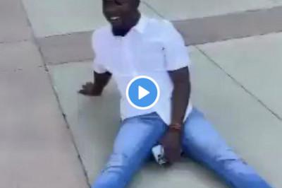 Nigerian man jubilates as he relocates to Canada