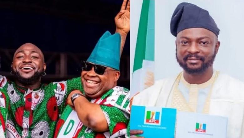 Davido reacts as APC member mocks him after tribunal granted Oyetola’s request to challenge Adeleke’s election