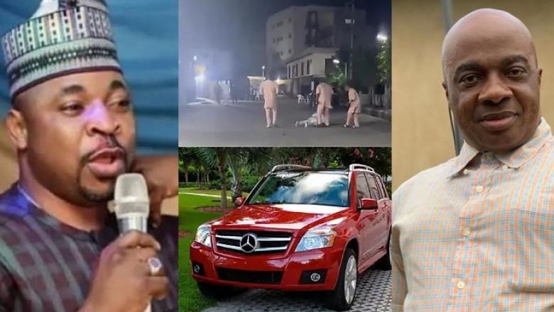 MC Oluomo gifts Olaiya Igwe plot of land weeks after surprising him with car