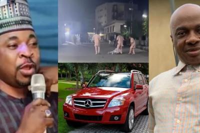 MC Oluomo gifts Olaiya Igwe plot of land weeks after surprising him with car