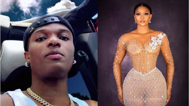 Babanla leave her ooo – Reactions as Wizkid drops suggestive comment on actress Osas Ighodaro’s sizzling hot photo