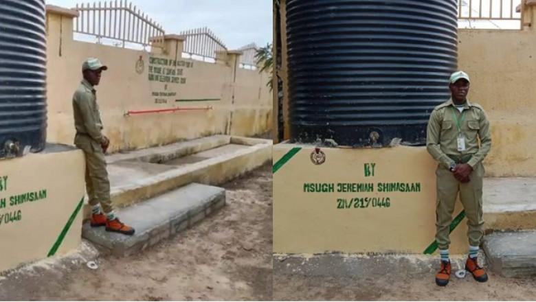 Christian corper renovates mosque toilet, builds ablution unit in Zamfara
