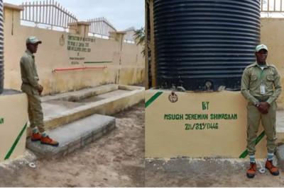 Christian corper renovates mosque toilet, builds ablution unit in Zamfara